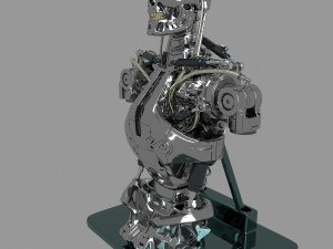 Terminator T-800 Torso Bust 3D Модель