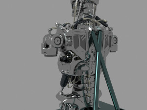 Terminator T-800 Torso Bust 3D Модель