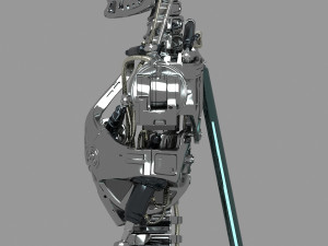 Terminator T-800 Torso Bust 3D Модель