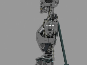 Terminator T-800 Torso Bust 3D Модель