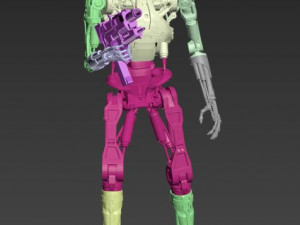 TERMINATOR T-800 ENDOSKELETON REKVIZIT T2 3D प्रिंट मॉडल