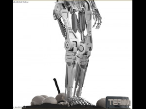 TERMINATOR T-800 ENDOSKELETON REKVIZIT T2 3D प्रिंट मॉडल