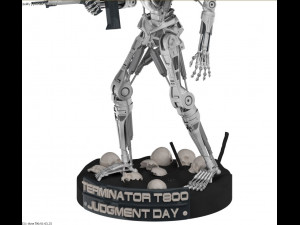 TERMINATOR T-800 ENDOSKELETON REKVIZIT T2 3D प्रिंट मॉडल