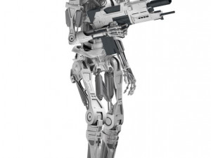TERMINATOR T-800 ENDOSKELETON REKVIZIT T2 3D प्रिंट मॉडल