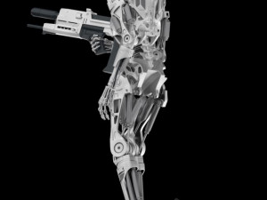 TERMINATOR T-800 ENDOSKELETON REKVIZIT T2 3D प्रिंट मॉडल