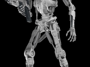 TERMINATOR T-800 ENDOSKELETON REKVIZIT T2 3D प्रिंट मॉडल