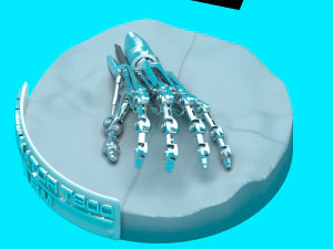 Terminator T-800 Arm T2 3D Print Model