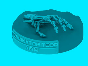 Terminator T-800 Arm T2 3D Print Model
