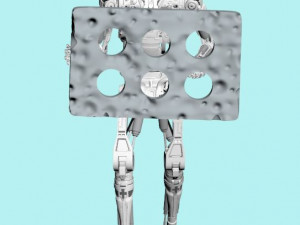 Terminator T-800 Endoskeleton Rekvizit T4 3Dプリントモデル