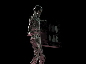 Terminator T-800 Endoesqueleto Rekvizit T4 Modelo de Impressão 3D