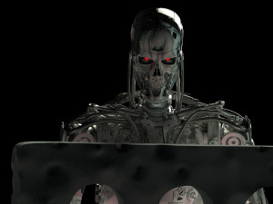 Terminator T-800 Endoskeleton Rekvizit T4 3Dプリントモデル