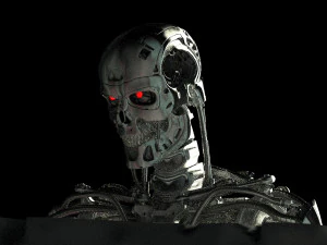 Terminator T-800 Endoesqueleto Rekvizit T4 Modelo de Impressão 3D