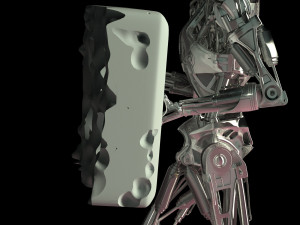 Terminator T-800 Endoskeleton Rekvizit T4 3Dプリントモデル