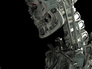 Terminator T-800 Endoskeleton Rekvizit T4 3Dプリントモデル