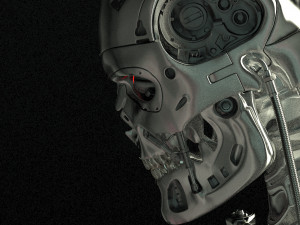 Terminator T-800 Endoskeleton Rekvizit T4 3Dプリントモデル