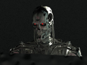 Terminator T-800 Endoskeleton Rekvizit T4 3Dプリントモデル