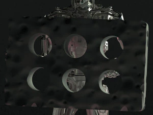 Terminator T-800 Endoesqueleto Rekvizit T4 Modelo de Impressão 3D