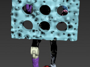 Terminator T-800 Endoskeleton Rekvizit T4 3Dプリントモデル