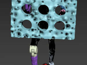 Terminator T-800 Endoesqueleto Rekvizit T4 Modelo de Impressão 3D