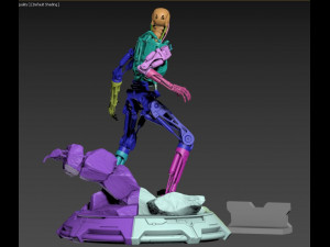 Terminator T-800 Endoskeleton Rekvizit T1 3D 프린트 모델