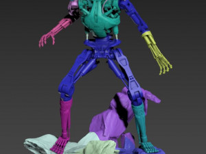 Terminator T-800 Endoskeleton Rekvizit T1 3D 프린트 모델
