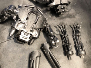 Terminator T-800 Endoskeleton Rekvizit T1 3D 프린트 모델