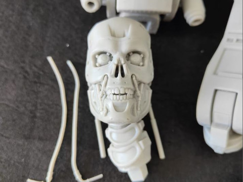 Terminator T-800 Endoskeleton Rekvizit T1 3D 프린트 모델