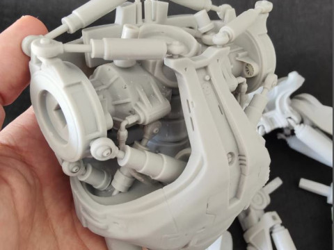 Terminator T-800 Endoskeleton Rekvizit T1 3D 프린트 모델