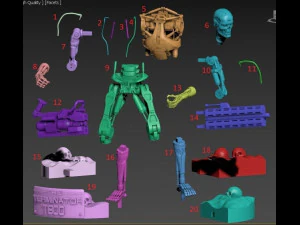 THE TERMINATOR T-800 3D Print Model