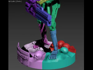THE TERMINATOR T-800 3D Print Model