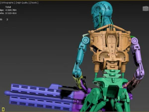 THE TERMINATOR T-800 3D Print Model