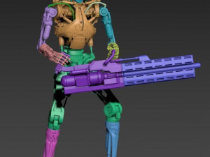 THE TERMINATOR T-800 3D-Druckmodell