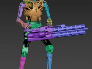 THE TERMINATOR T-800 3D Print Model