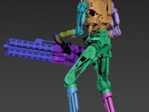 THE TERMINATOR T-800 3D-Druckmodell