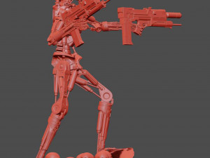 Terminator T-800 Judgment Day 3D Print Model