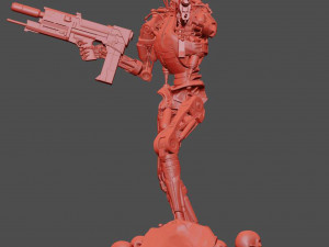 Terminator T-800 Judgment Day 3D Print Model