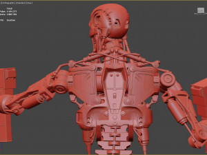 Terminator T-800 Judgment Day 3D Print Model