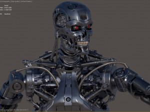 Terminator T-800 Judgment Day 3D Print Model