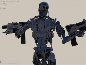 Terminator T-800 Judgment Day 3D Print Model