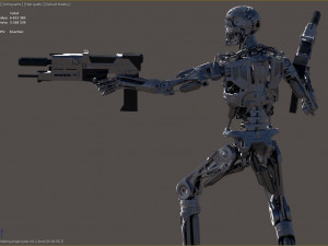 Terminator T-800 Judgment Day 3D Print Model