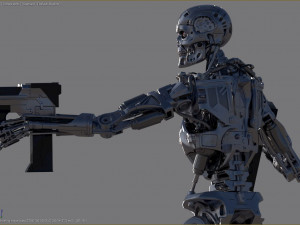 Terminator T-800 Salvation 3D-Druckmodell