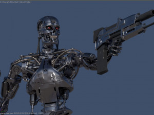 Terminator T-800 Salvation 3D-Druckmodell