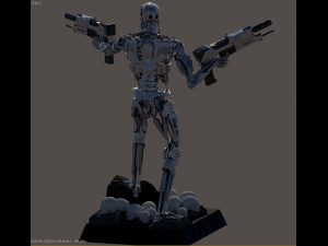 Terminator T-800 Salvation 3D-Druckmodell