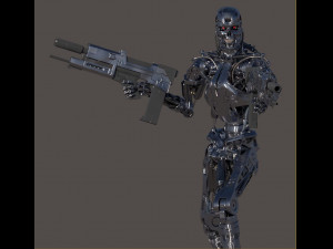 Terminator T-800 Salvation 3D-Druckmodell