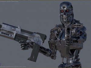 Terminator T-800 Salvation 3D-Druckmodell