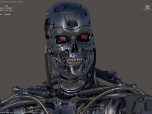 Terminator T-800 Salvation 3D-Druckmodell