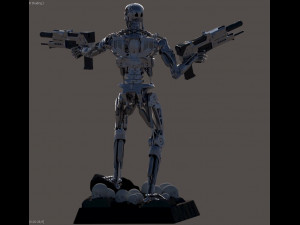 Terminator T-800 Salvation 3D-Druckmodell