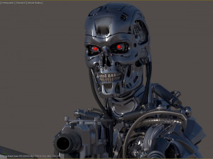 Terminator T-800 Salvation 3D-Druckmodell