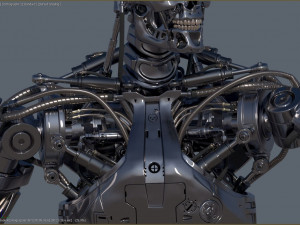 Terminator T-800 Salvation 3D-Druckmodell