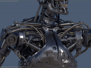 Terminator T-800 Salvation 3D-Druckmodell